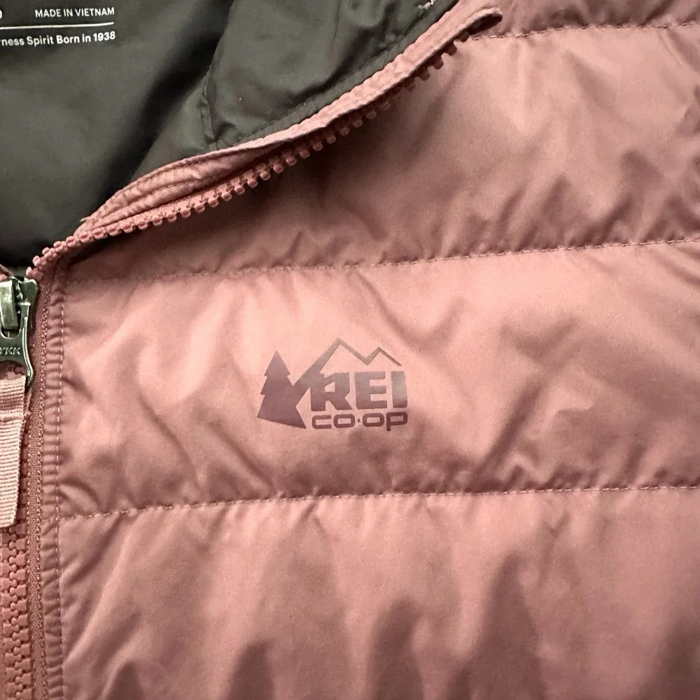 REI Co-op Jacket Kids Large 650 Down Puffer Packable Lightweight Outdoor 221696